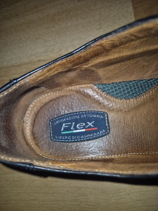 Pantofi Flex Lavorazione Artigiana, Piele naturală, Bărbați - 42