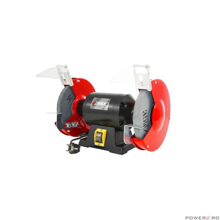 Polizor de banc cu 2 pietre, 200 mm, 350 W, Verke