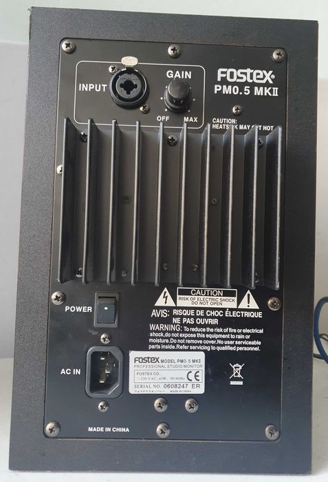 Fostex PM 0.5 MK 2 boxa activa de studio