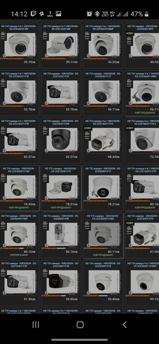 Видеонаблюдение камери монтаж продажба За Ямбол Сливен Елхово и регион