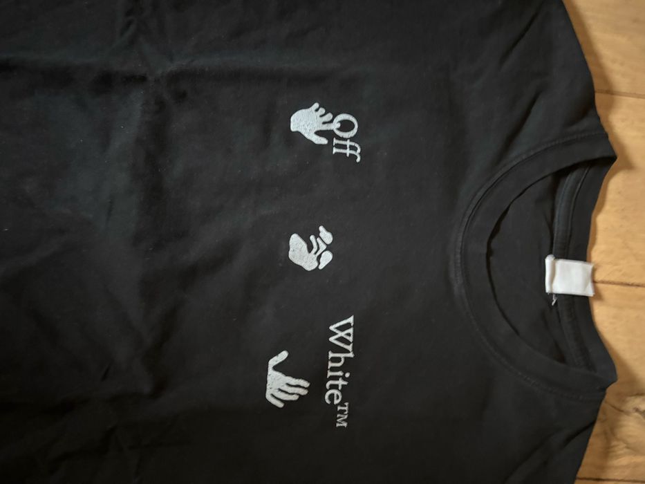 off white tricou