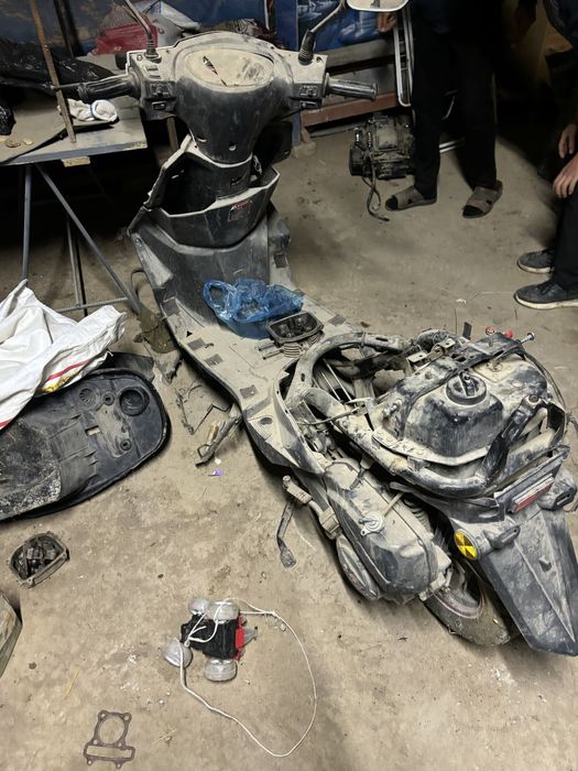 Мопед м8 лия мотор