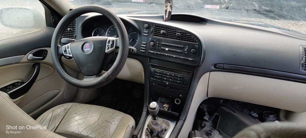 Vindem piese rezultate din dezmembrarea unui Saab 93 2006