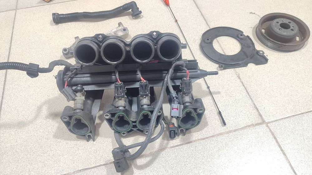 Форсунки впускной коллектор шкив колленвала