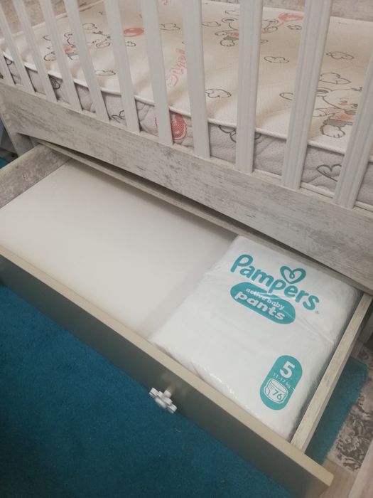 Бебешко легло-люлка 60х120см