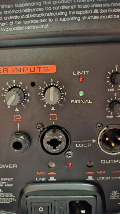 JBL EON 515XT  650w rms 15 инча активни тонколони