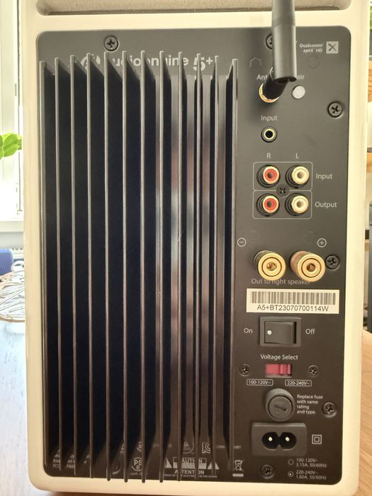 Boxe active Audioengine A5+, Wireless, Alb