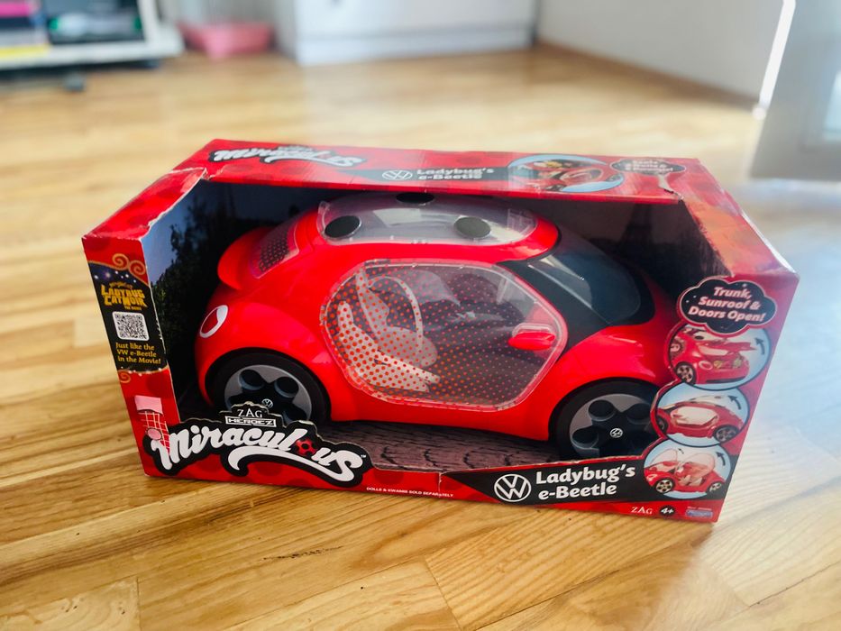 Детска играчка Zag Play Miraculous - Колата на Калинката VW Beetle
