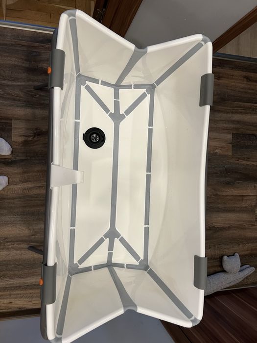 Сгъваема бебешка ваничка Stokke със стойка