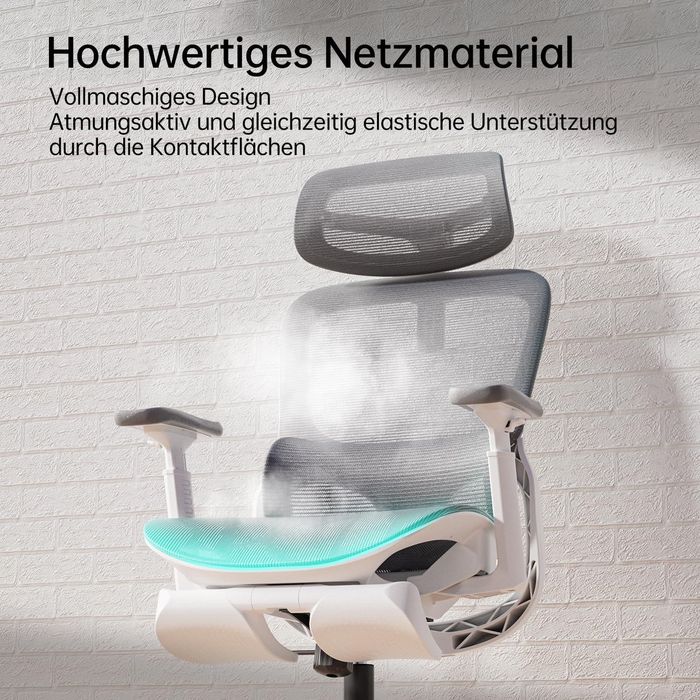 Scaun birou ergonomic HBADA E2 Pro cu Footrest Nou