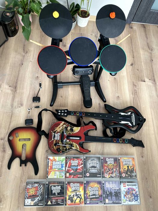 PS3, PS4, PS5 игри и аксесоари. Guitar Hero колекция. НАЙ-ДОБРА ОФЕРТА