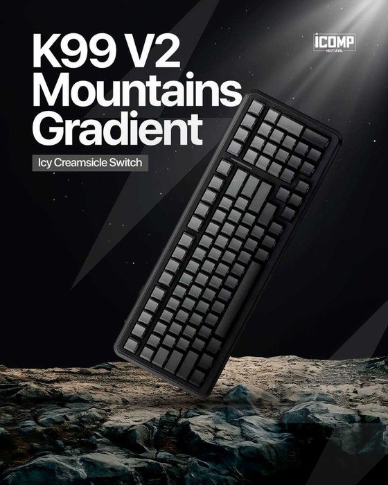 MCHOSE K99 V2 Mountains Gradient mexanik klaviatura