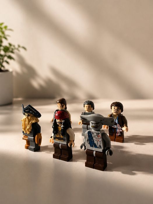 Конструктор корабль из Lego.
