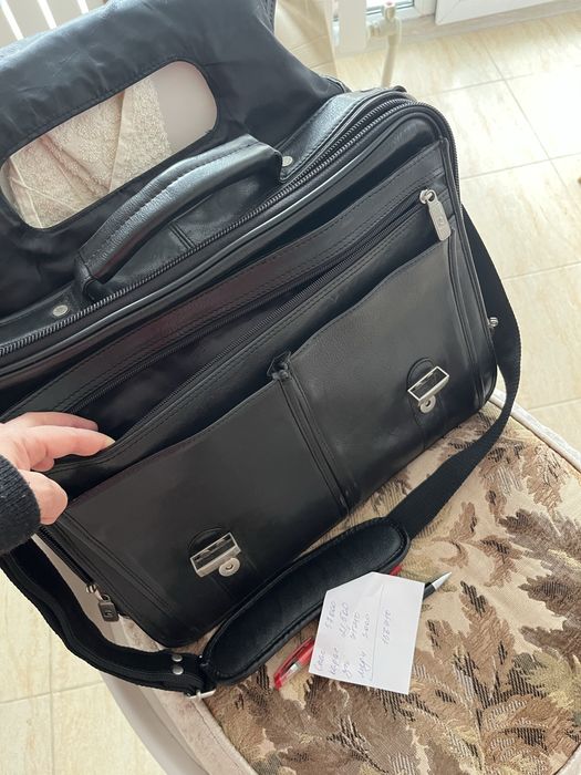 Сумка кожаная стильная