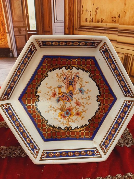 lampa cu petrol & centru de masa