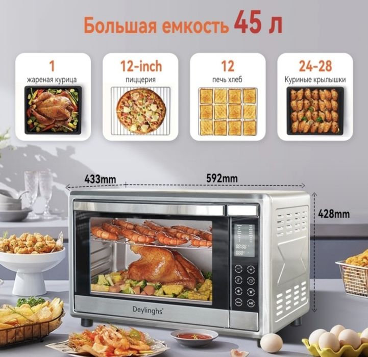 Настольная электропечь.