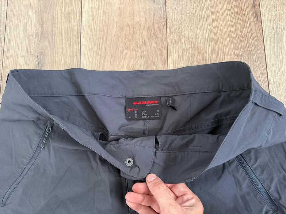 Mammut 54 XL barbati pantaloni softshell subtire