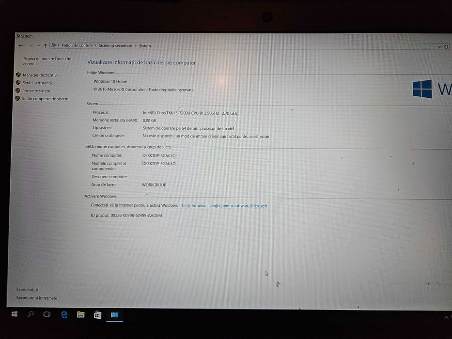Laptop Lenovo IdeaPad 510 Intel i5, 15.6", Full HD, 8GB RAM, 256GB