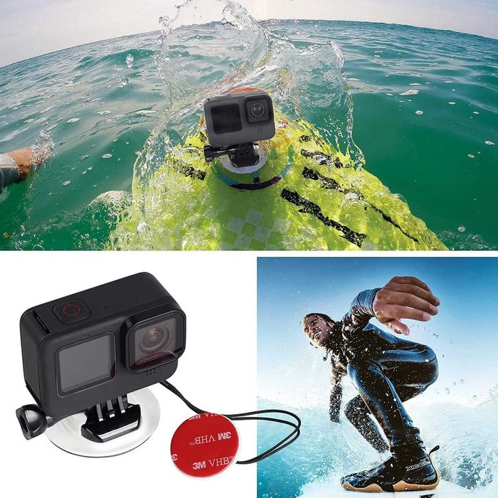 Prindere adeziva mare Gopro Insta360 Dji placa surf snowboard ski apa