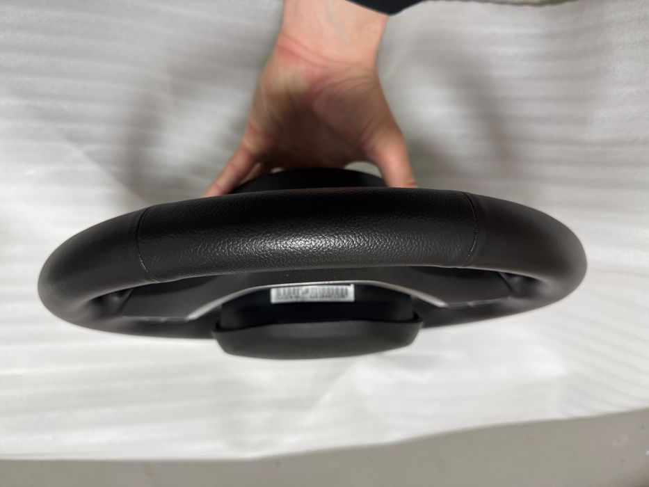 Volan Bmw X5 E70,X6 E71 negru complet cu airbag si padele
