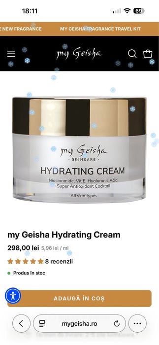 Crema hidratanta My Geisha