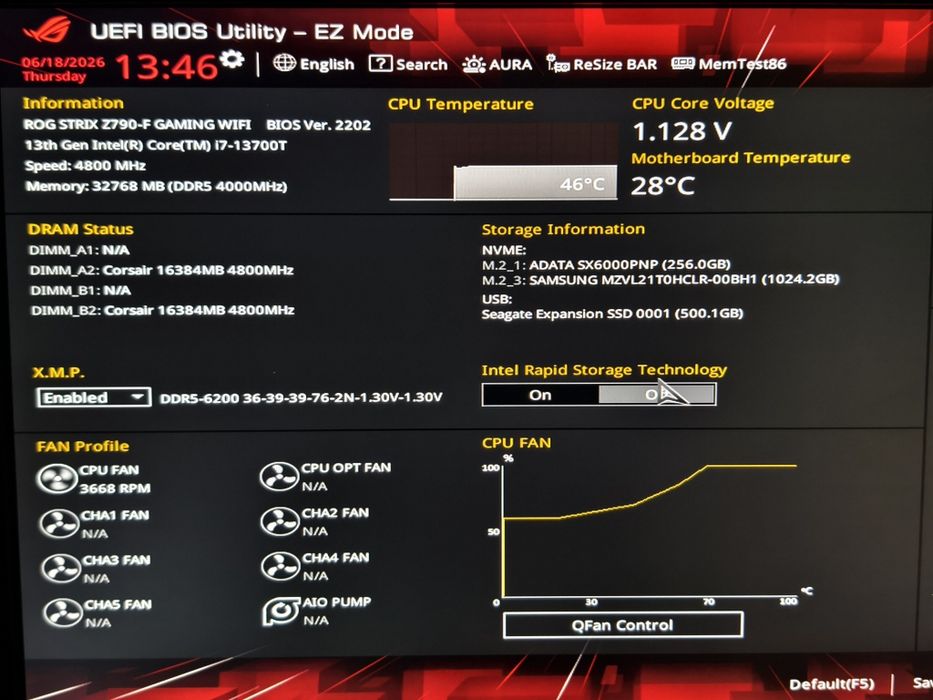 Placa Rog Strix Z790-F Gaming Wi-Fi