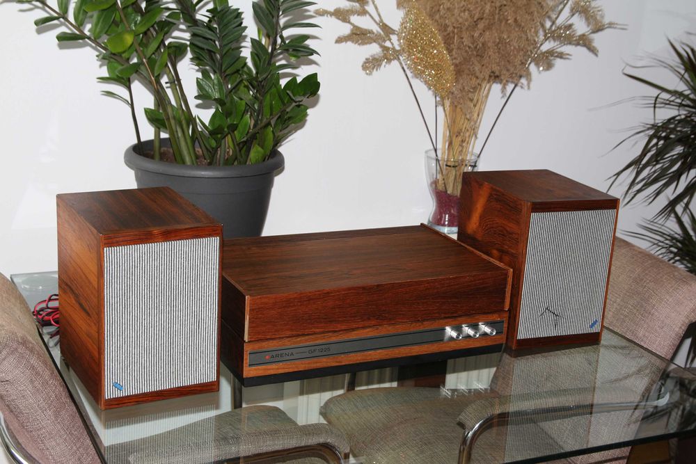 Arena GF 1225 cu pick-up Garrard SP 25 MK II si boxe Seas K 72