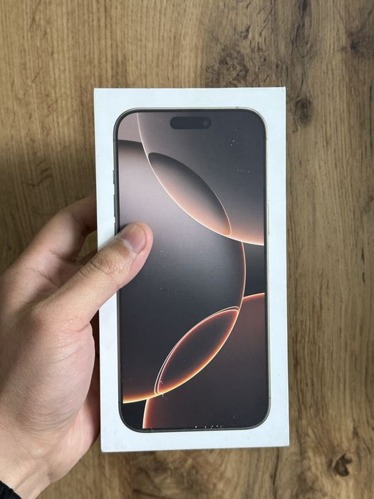 iPhone 16 Pro max 256 gb yangi Sim Esim imie o’tgan