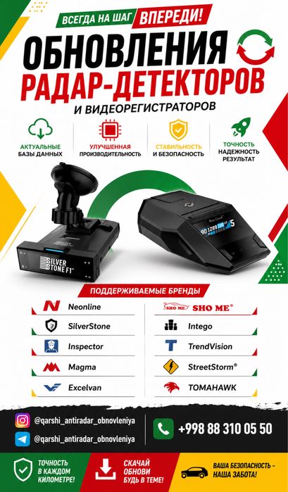 Обновления антирадар видеорегстратор