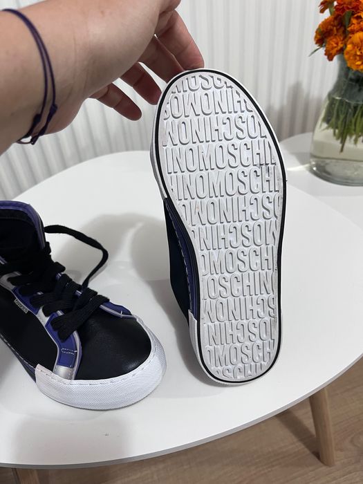Pantofi sport noi - fete Moschino