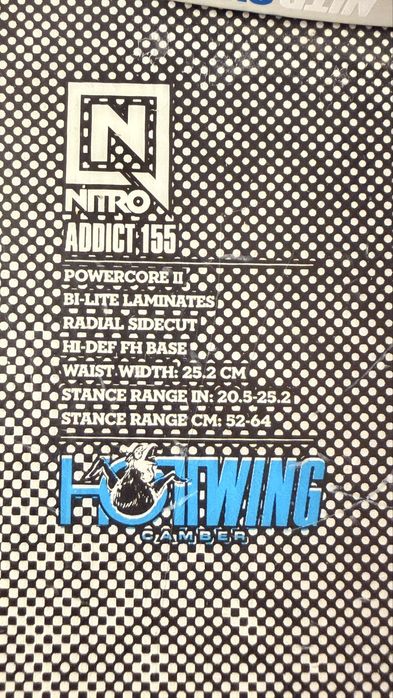 Placa snowboard Nitro Adict 155 + legaturi Nitro Zero