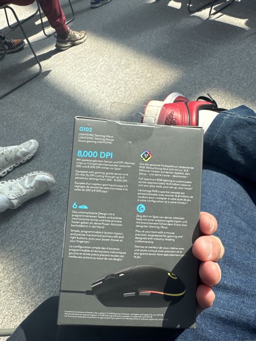 g102 logitech новая мышка