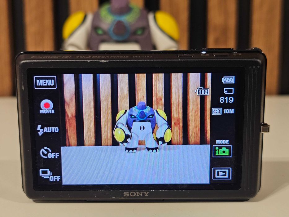 Y2K Aparat foto digital compact Sony TX7 Touchscreen 10.2MP 4x Zoom