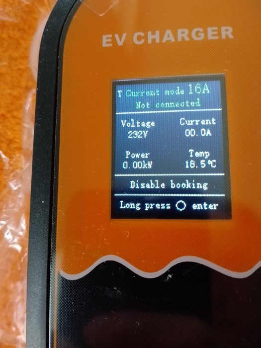 Încărcător EV 4 kw cu afisaj