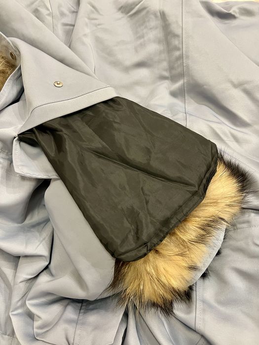 Парка с естествен пух