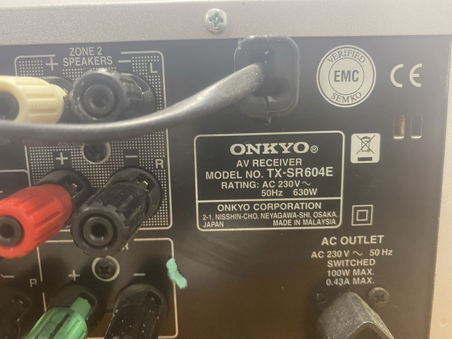 Statie / amplifcator onkyo TX SR604E