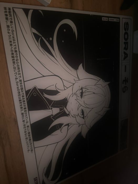 Коврик для мыши 3.0 Sora 500x400x3 мм рисунок