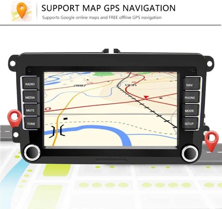 Мултимедийна навигация за автомобил за VW 7INCH Android - 13. 4GB + 32