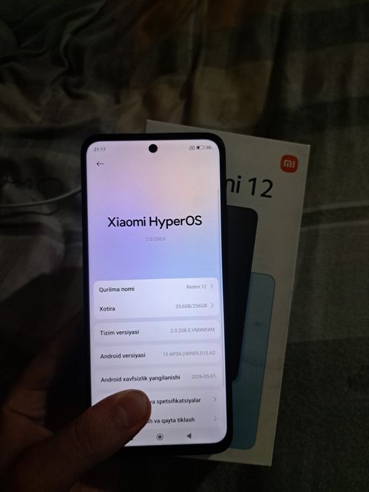 Redmi 12 kafolati