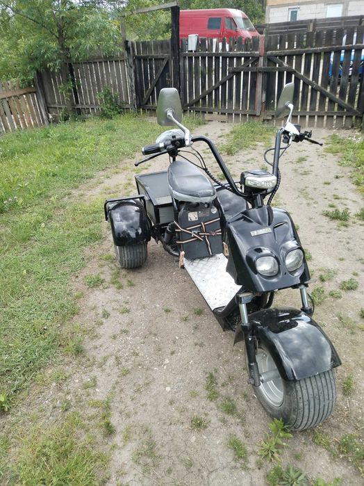 Scuter triciclu electric city harley 2000w