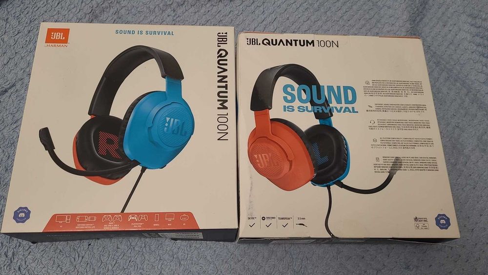 Căști Gaming JBL Quantum 100 / 100N (Noi & Sigilate)