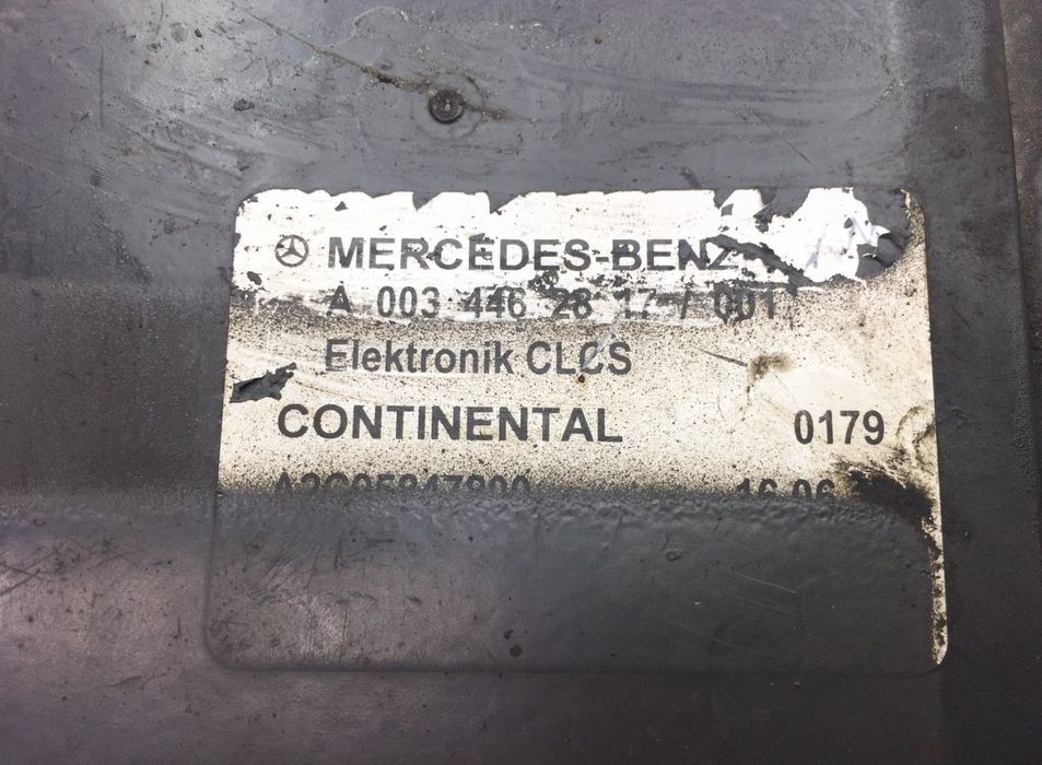 A0034462817 Unități de control, Altele CONTINENTAL Antos, Arocs, Actros MP4 (2012-) MERCEDES-BENZ