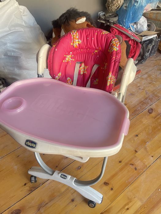 Детский стульчик для кормления Chicco оригинал