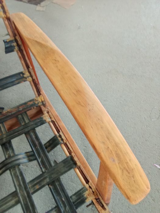 Кресло ретро из бука