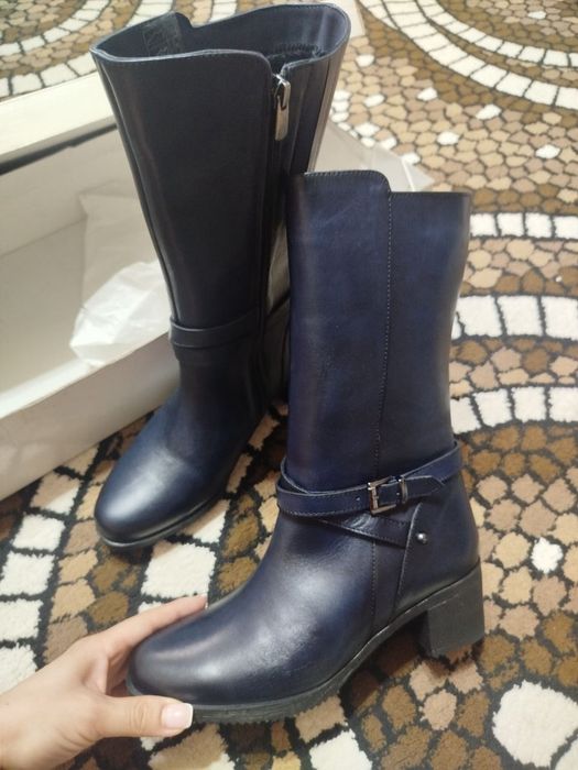 Продам сапоги из натуральной кожи