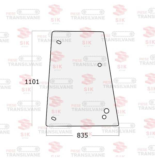 Parbriz/Geam/Luneta pt Volvo BL61,BL70,BL71