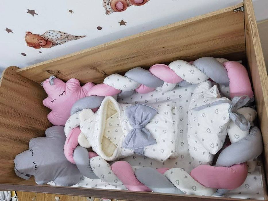 Ново Ново бебешки обиколник за кошара  в различни варианти