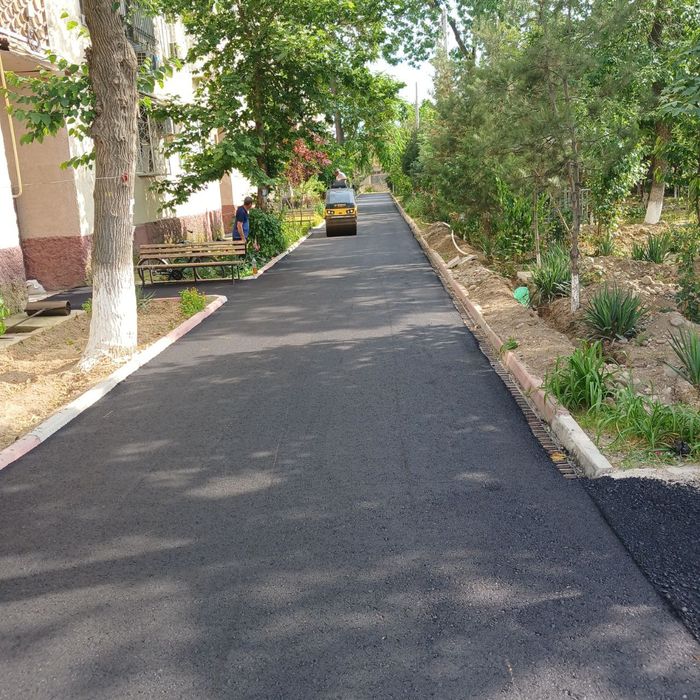 Toshkent va viloyatlar boʻylab asfalt xizmatlari