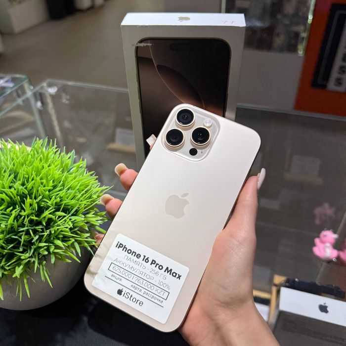 iPhone 16 Pro Max 256gb 100% | iStore