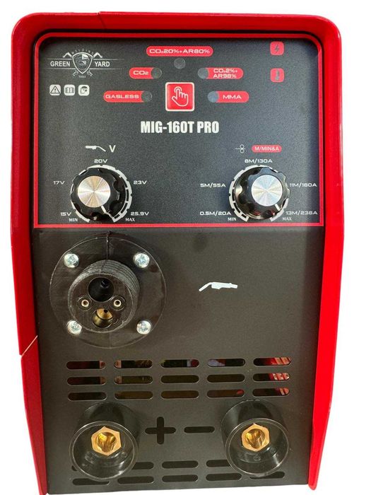 3 в 1 , MIG 160T- Pro, Телоподаващо у-во и инвертор електрожен, 1-5 кг